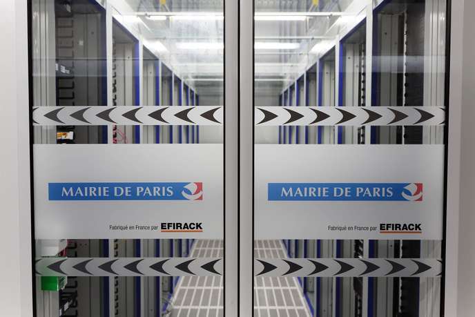 data center mairie de paris